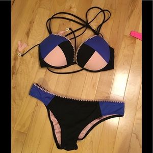 Colorblock bikini